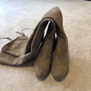 Suede Over the Knee Boots